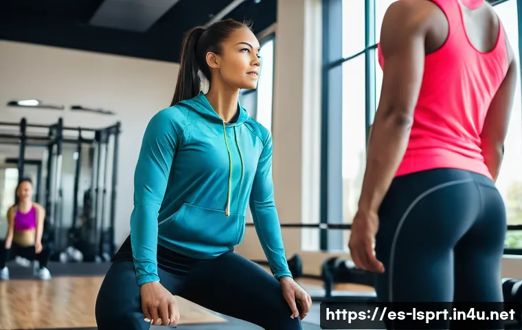 레저스포츠지도자 필기시험 자주 나오는 키워드 - **Prompt 1: Dynamic Fitness Instruction with Focus on Form and Safety**
    "A vibrant, high-energy ...